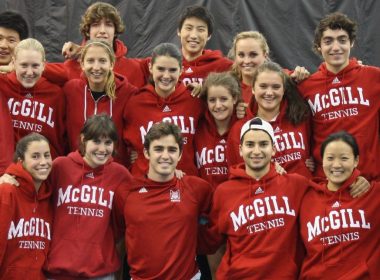 McGill will compete as a co-ed team at the National Championship in August 2013. (Courtesy of McGill Tennis club)