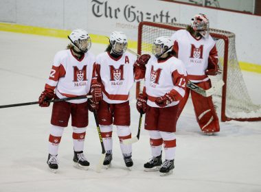 No team can stop McGill’s first line this season. (McGill Athletics)