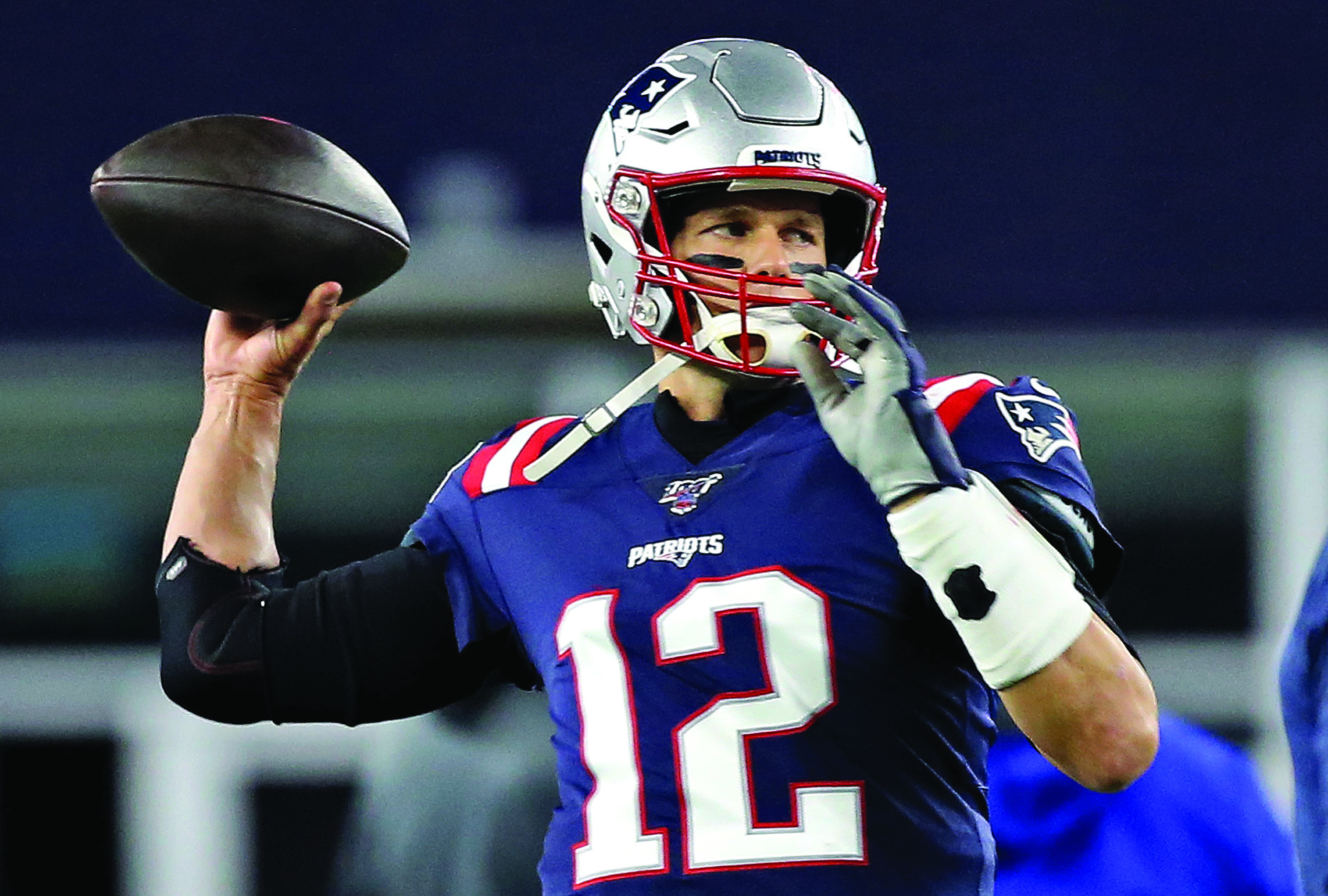 Tom Brady is playing as well or better now at age 42 than he did