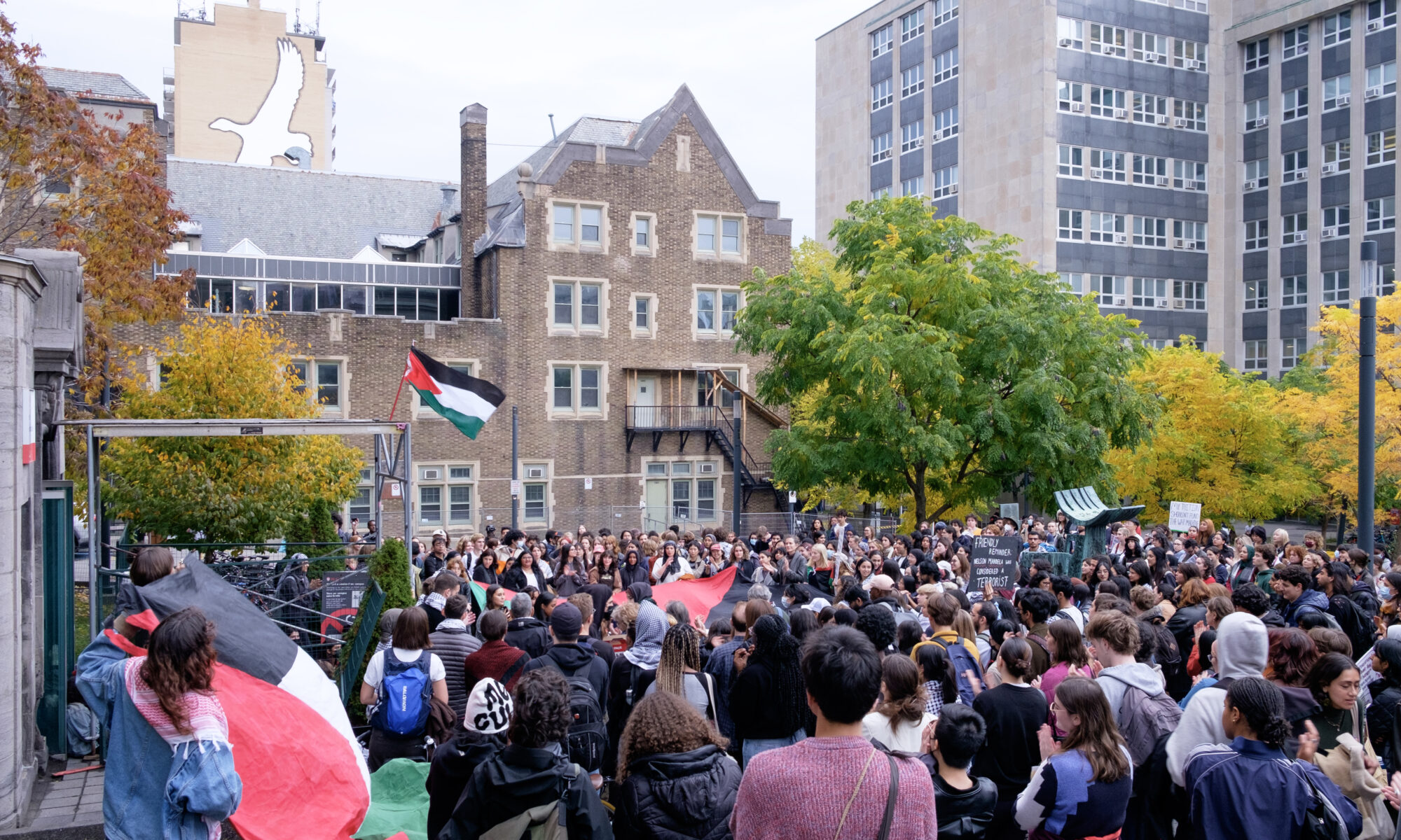 Protesters Demand University Action And Ceasefire In Gaza Amidst ...