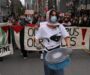 Tens of thousands of students walk out in support of Palestine across Montreal￼￼