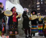 Protestors march for Missing and Murdered Indigenous Women, Girls, and Two-Spirit People